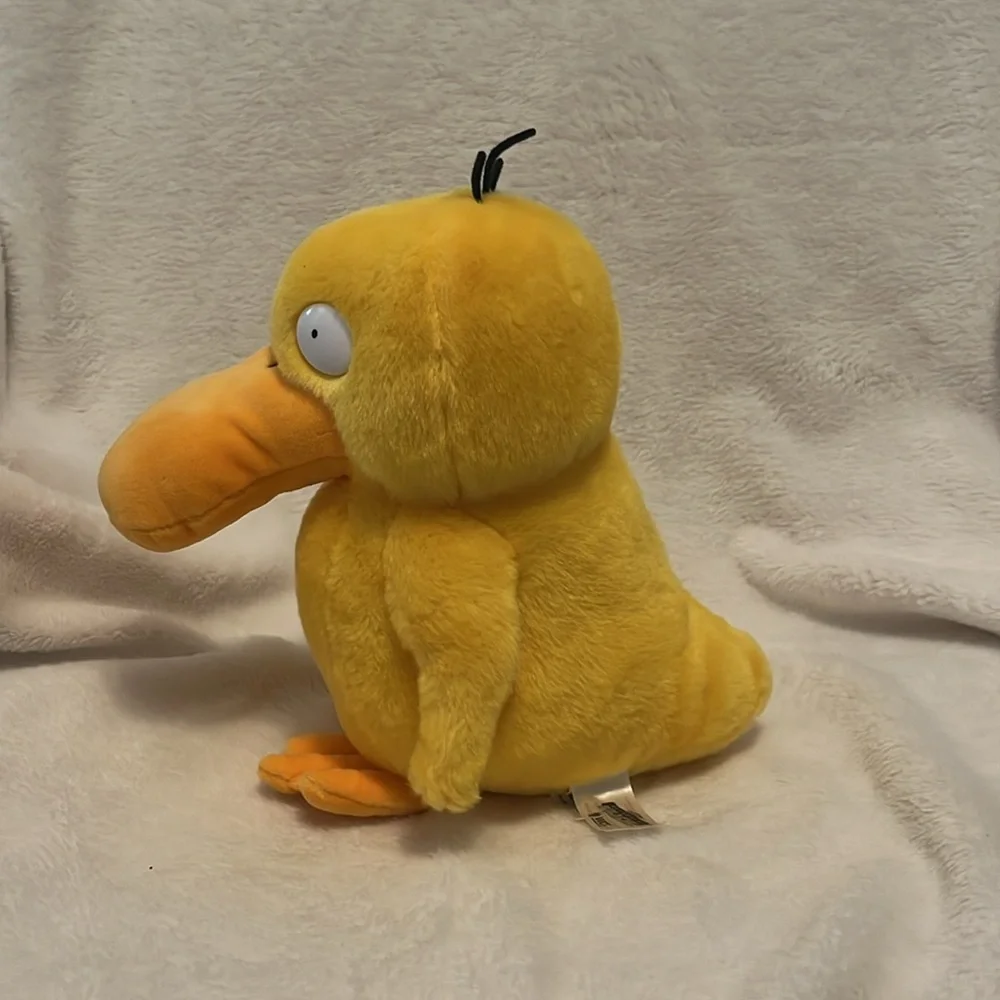 Pokémon’s Detective Pikachu Talking Psyduck Plush Stuffed Animal